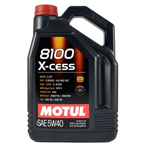 Motul 8100 X-cess GEN2 SAE 5W-40 5.