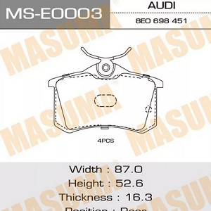   AUDI/VW/PEUGEOT 307/SEAT/FORD