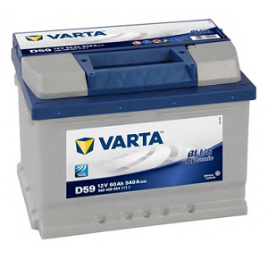 p VARTA BLUE Dynamic 60 540A 242x175x175 .0(- +)