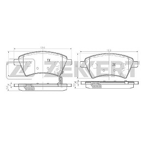   SUZUKI/ SX-4 06- front (1/12)