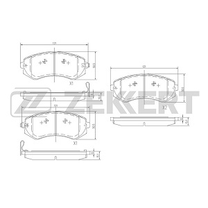   NISSAN Almera (N15) 97-, Patrol GR V Wagon (Y61) 97-, Sunny (N14) 90-