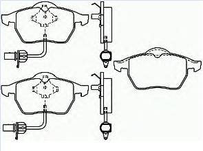   AUDI A4/A6//VW Passat 96-05 .