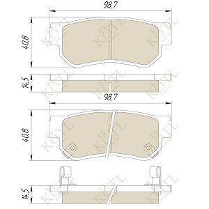   HYUNDAI Elantra 06>/Sonata 98>/Matrix 01>/Getz 02>/Santa Fe 01-06/Matrix 05