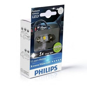  T10,5 12V-LED 1,0W (SV8,5-43/11) 4000K