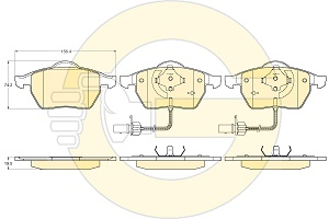   AUDI A4/A6/VW GOLF IV/PASSAT .