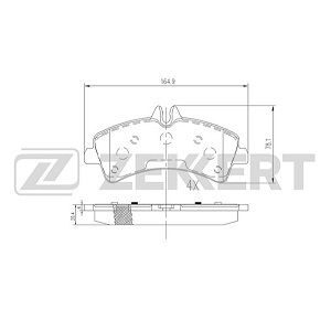   MB Sprinter 209CDi-324CDi, VW Crafter 30/35 2.5TDi 06>