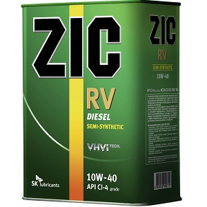 ZIC RV SAE 10W-40 diesel 4. .