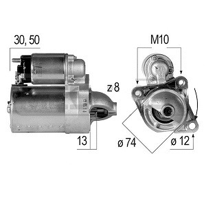  KIA RIO/SHUMA 1.3-1.6 00-05 (12V/0.9KW)