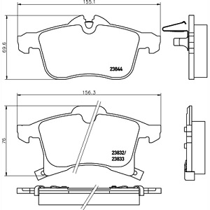   OPEL Astra H 05-, Combo 01-, Corsa C 03-, Corsa D 07-, Meriva I, II 03-, Zafi