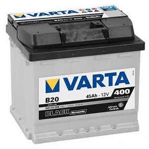 p VARTA BLACK Dynamic 45 400A 207175190 .1(+ -)