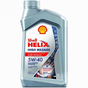 Shell Helix High Mileage SAE 5W-40 1.