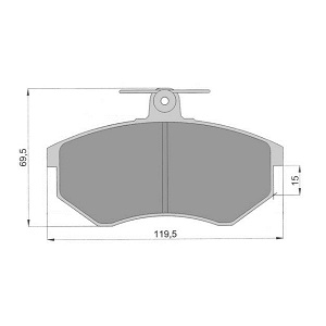   AUDI 80, 90, 200 79-, A4 / Avant I 94-, VW Golf II 88-, Jetta II 87-