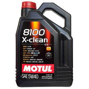 Motul 8100 X-Clean C3 SAE 5W-40 5.