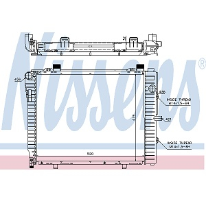  MB W202/C208/A208/95-02/C200/CLK200/C230/CLK230 (520x419x32)