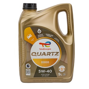  TOTAL QUARTZ 9000 SAE 5W-40 (5.) .