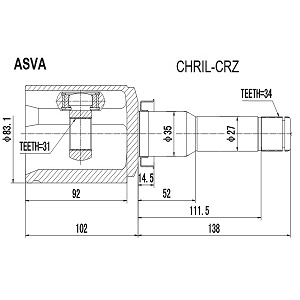  CHEVROLET CHEVROLET CRUZE 1,8AT , 31x35x34