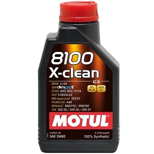 Motul 8100 X-Clean C3 SAE 5W-40 1.