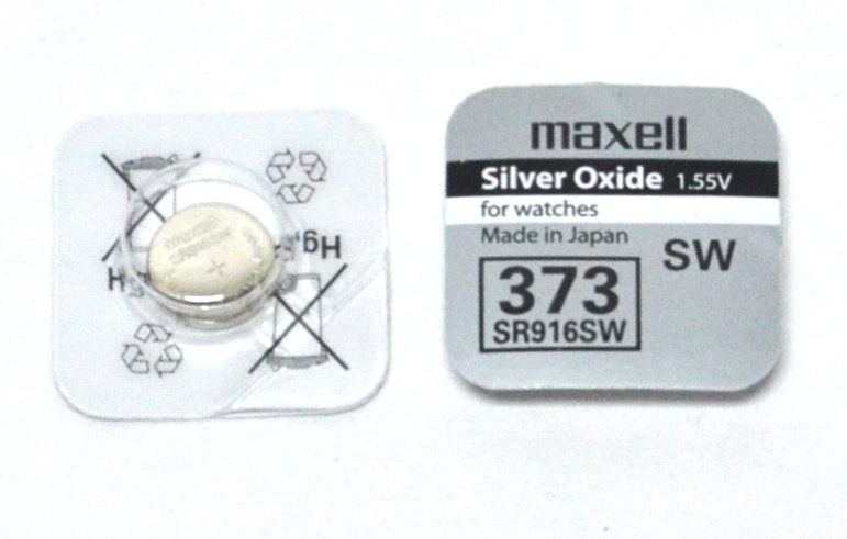  MAXELL-373 SR916SW 1.55V