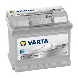 p VARTA SILVER Dynamic 52 520A 207x175x175 .0(- +)