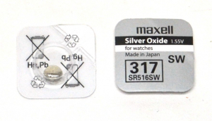  MAXELL-317 SR516SW 1.55V