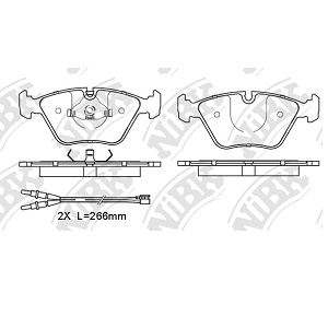   AUDI Coupe 92-94/BMW Serie 3 99-03, Serie 5 89-97