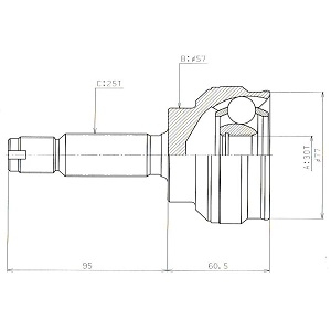  MITSUBISHI  26x54x25