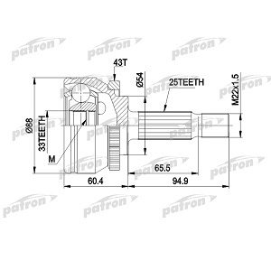  VOLVO S40 I 98-03, V40  