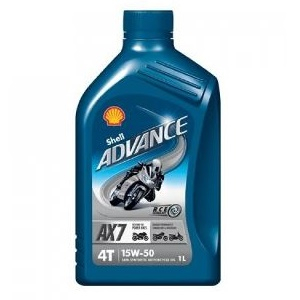 Shell Helix Advance 4T AX7 SAE 15W-50 1.