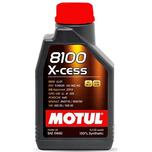 Motul 8100 X-cess SAE 5W-40 1.