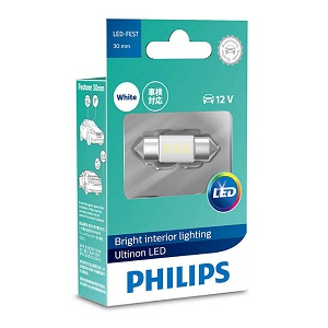  12V 12V-LED 1,0W Fest T10,5 (SV8,5-30/11) 6000K