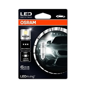 - 12V/1W S5W 4000K