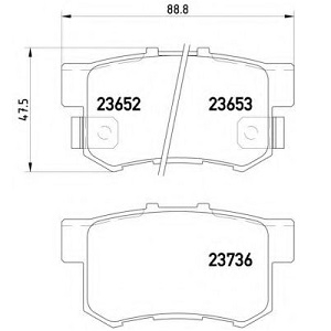   HONDA Accord 2,0-2,3 90-> ,Prelude 2,0-2,3 91->