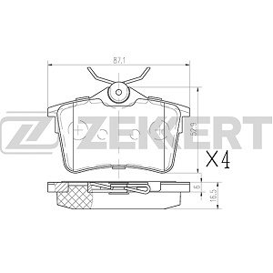   CITROEN Berlingo (MF, B9) 05-/PEUGEOT 308 07-, Partner II 08-