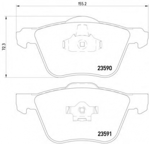   VOLVO S60, S80 I (TS, XY), V70 II (SW), XC90