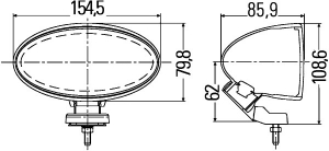   HELLA COMET FF100