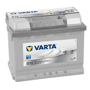 p VARTA SILVER Dynamic 63 610A 242x175x190 .1(+ -)