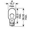  12V 16W W2,1X9,5D4X5XFS10LFHE