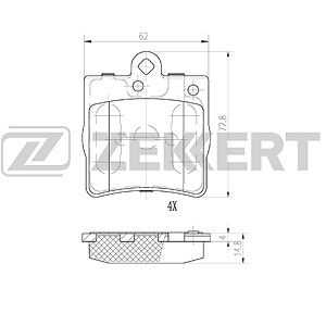   CHRYSLER Crossfire 3.2L 03-07/MB C-Klasse 1.8L 02-07, 2.0L 00-02, 2.2L 00-07, CLK