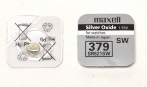  MAXELL-379 SR521SW 1.55V