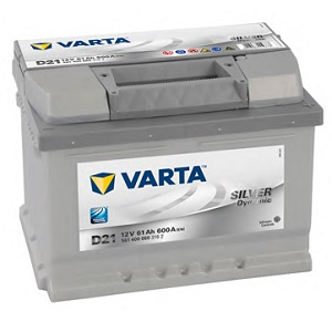 p VARTA SILVER Dynamic 61 600A 242x175x175 .0(- +)