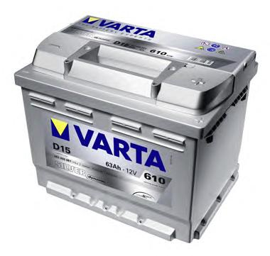 p VARTA SILVER Dynamic 61 600A 242x175x175 .0(- +)