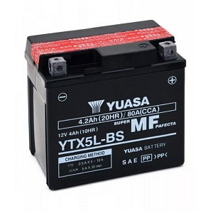  YUASA 12V 4Ah 30A 114x71x106 /-+/