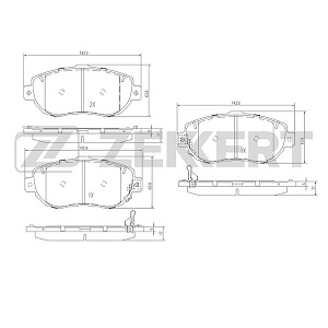   LEXUS GS 300,400 (S16_) 97-/SC 430 (Z40) 01-/IS 200,300 (XE10) 99-