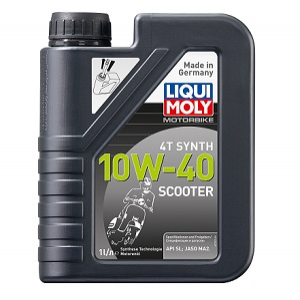 LIQUI MOLY Scooter Motoroil Synth 4T 10W-40 SL MA-2 1. .