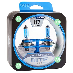  7 12V 360/55W 5000K MTF Vanadium