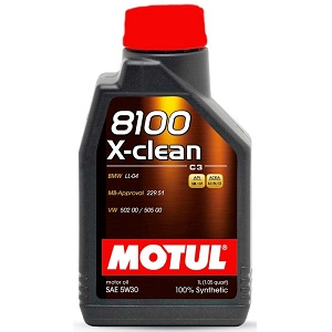 Motul 8100 X-Clean PLUS C3 SAE 5W-30 1.