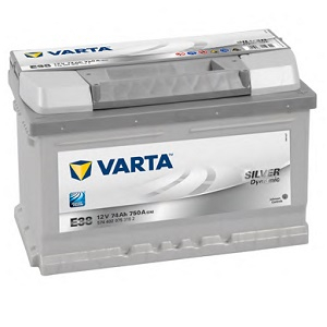 p VARTA SILVER Dynamic 74 750A 278x175x175 .0(- +)