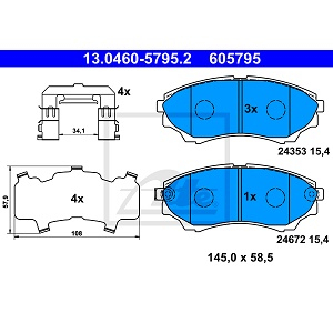   FORD Ranger 2.5TDi 02>, Mazda Serie B 2.5D/TD 02>