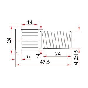  M16x1,5x47,5  TOYOTA
