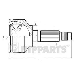  SUZUKI VITARA/ESCUDO 1.6/2.0 88-97 . 26/48/29